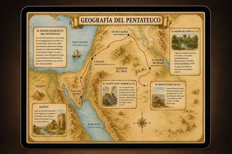 Mapas del mundo bíblico